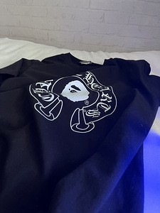 BAPE CHROME HEARST T SHIRT BLACK SIZE S (3 foto / 5)