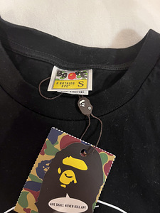 BAPE CHROME HEARST T SHIRT BLACK SIZE S (4 foto / 5)