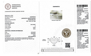 Kuldsõrmus teemandiga 0,54ct (5 фото из 5)