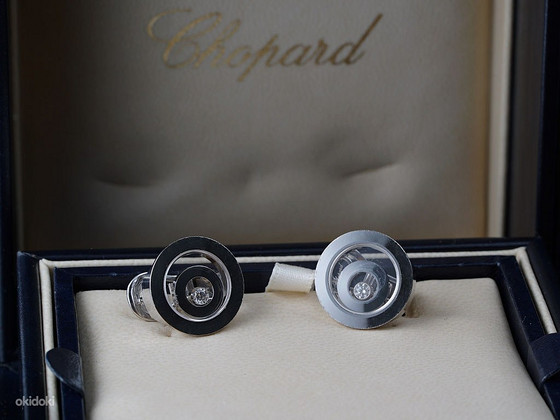 Chopard Kuldkõrvarõngad, karp, dokumentatsioon