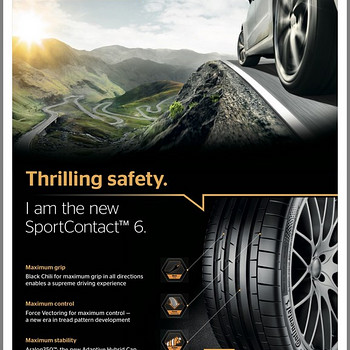 Летние шины /CONTINENTAL SPORTCONTACT 6. 315/40 R21 (111Y)