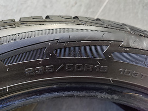 Goodyear lamellrehvid 4tk (235/50/R19) - Muster 4-5mm (2 foto / 3)