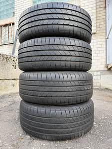 21" оригинальные диски Audi 5x112 + летние шины 265/45/21 (7 фото из 10)