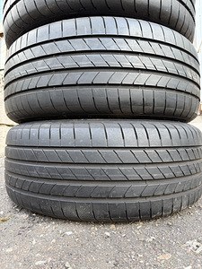 21" оригинальные диски Audi 5x112 + летние шины 265/45/21 (8 фото из 10)