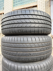 21" оригинальные диски Audi 5x112 + летние шины 265/45/21 (9 фото из 10)