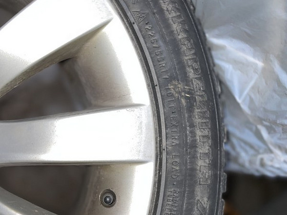 Диски BMW с шинами 225/55 R17