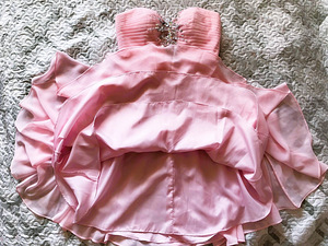 Праздничное платье бандо брэнда Chic femme (7 фото из 10)