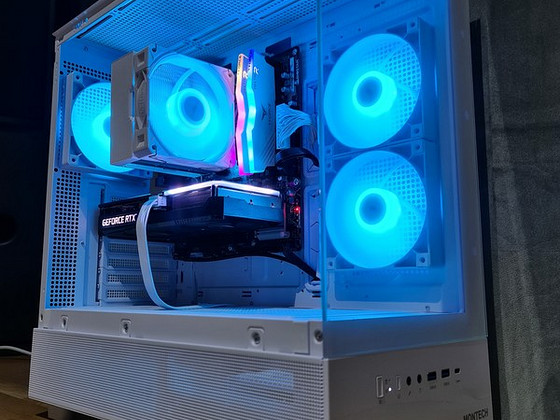 Белый Ryzen 5 5600/ARGB 16-32GB /RTX 3060Ti/500GB-1TB NVMe