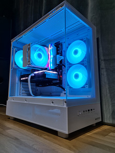 White Ryzen 5 5600/ARGB 16-32GB /RTX 3060Ti/500GB-1TB NVMe (1 foto / 3)