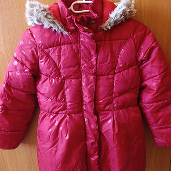 Пальто зимнее для девочек M&CO KIDS.