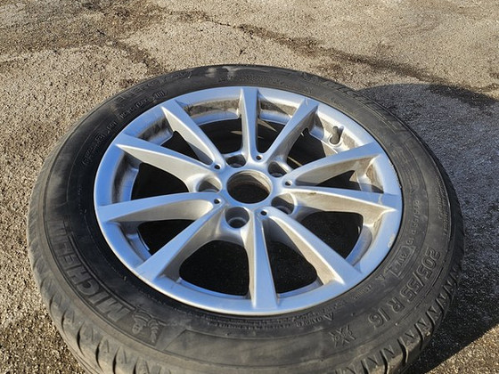 205/55r16 оригинальные диски BMW с летними шинами