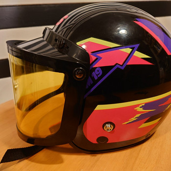 Retro mootorratta kiiver MDS XL suurusele
