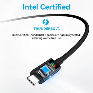 Acasis 80Gbps Thunderbolt 5 Cable with up to 120Gbps (4 foto / 9)