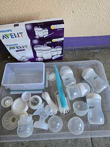 Молокоотсос Philips Avent и бутылочки (1 фото из 5)