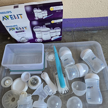 Philips avent rinnapump ning pudelid