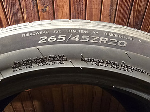 Hankook 265/45 R20 (1 фото из 3)