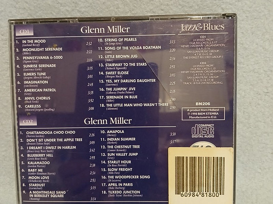 Jazz JAZZ&Blues Glenn Miller 2 CD