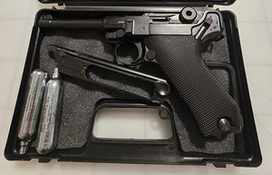 !!AIRSOFT!! käsirelv Luger p08 CO2 Blowback (1 foto / 2)