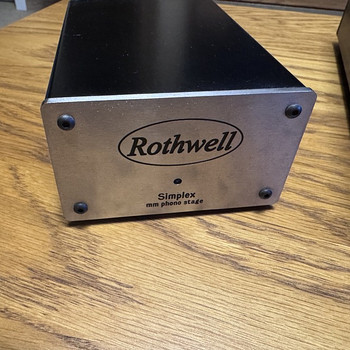 Продам phono stage Rothwell Simplex с блоком питания