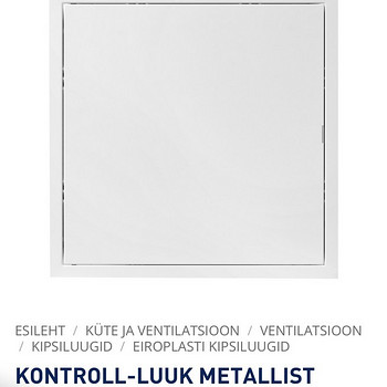 UUS Kontroll-luuk 600x600 metallist