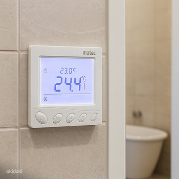 Zamel RTP-04 termostaat, seinale kinnitatav, valge värv, 5 - 45