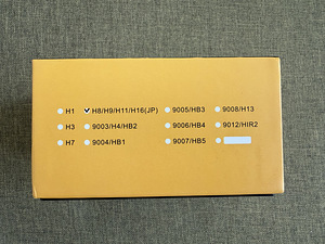 AUXITO led pirnid,6500K, H9, 20000LM (2 foto / 2)