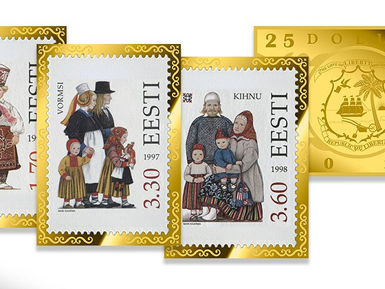 Eesti saarte rahvarõivad postmarkid