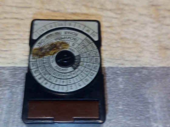 Vintage Nõukogude eksponomeeter «ОПТЭК»