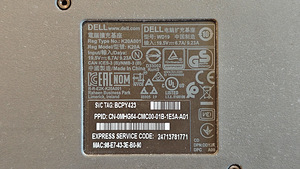 Док-станция Dell WD19 + адаптер питания 130W (4 фото из 5)