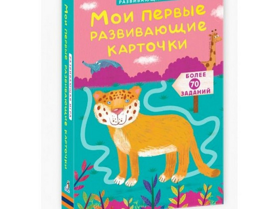 Развивающие карточки для детей (70 заданий)