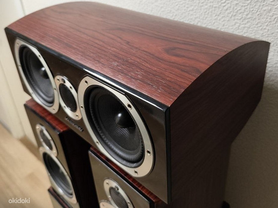 Wharfedale окружающие колонки, полочные колонки, центральная колонка