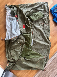 Kahekohaline telk, khaki (1 foto / 2)