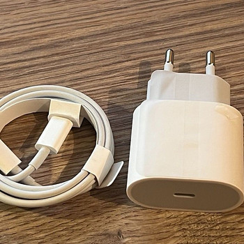 20W Apple быстрая зарядка + USB-C Lightning кабель