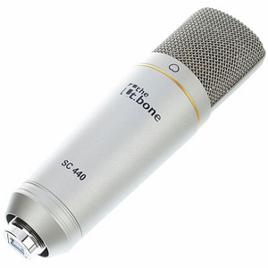 T.bone SC 440 USB Studio Condenser Microphone + Pop Filter (5 foto / 9)