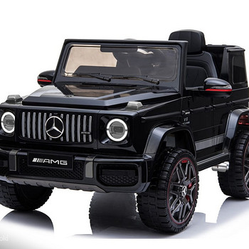 Детский электромобиль MB G63, выбор цвета, 4x45W, кожаное си