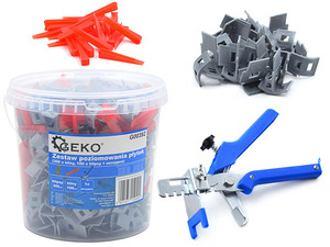 Plaatide paigaldussüsteem KIT DELTA LEVEL SYSTEM CLIP (1 foto / 5)
