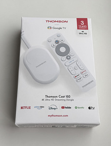 Thomson Google TV Go Cast 150 4K , White (1 foto / 8)