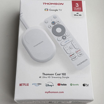 Thomson Google TV Go Cast 150 4K , White