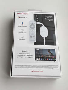 Thomson Google TV Go Cast 150 4K , White (2 foto / 8)