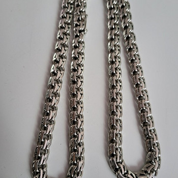 Серебряная цепочка Бисмарк 55г, 55cм, Эстонская ручная работ