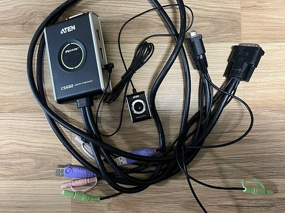 2-Port KVM DVI/SB/Audio Switch ATEN CS682