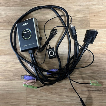 2-Port KVM DVI/SB/Audio Switch ATEN CS682
