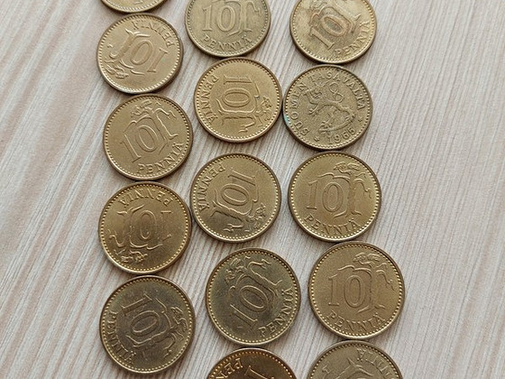 10 penni 1965 Soome