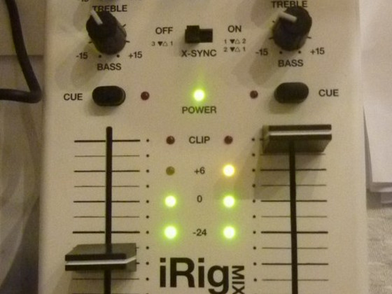 МИКШЕР DJ ПУЛЬТ IRIG MIX УСИЛИТЕЛЬ МОБИЛЬНЫЙ КОМПАКТНЫЙ НОВ