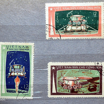 Марки "Космос". Вьетнам 1970 год