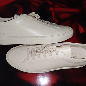 Common Projects achilles low 44 leather apricot italy