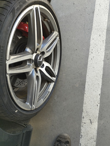 Диски 5x112 r19 AMG MB + rehvid Pirelli (5 фото из 7)