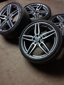 Диски 5x112 r19 AMG MB + rehvid Pirelli (1 фото из 7)