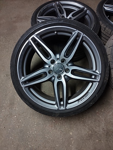 Диски 5x112 r19 AMG MB + rehvid Pirelli (4 фото из 7)