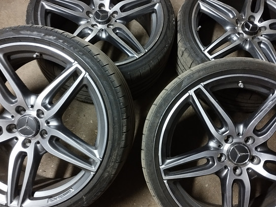 Veljed 5x112 r19 MB AMG+ rehvid Pirelli